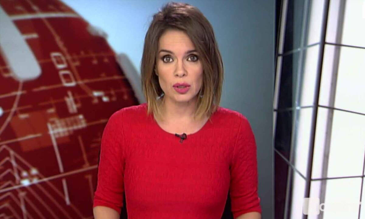 Carme Chaparro, en su etapa como presentadora de 'Noticias Cuatro'.