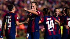 Manita del Barcelona femenino al Real Madrid y ojo a la reacción de Gerard Piqué