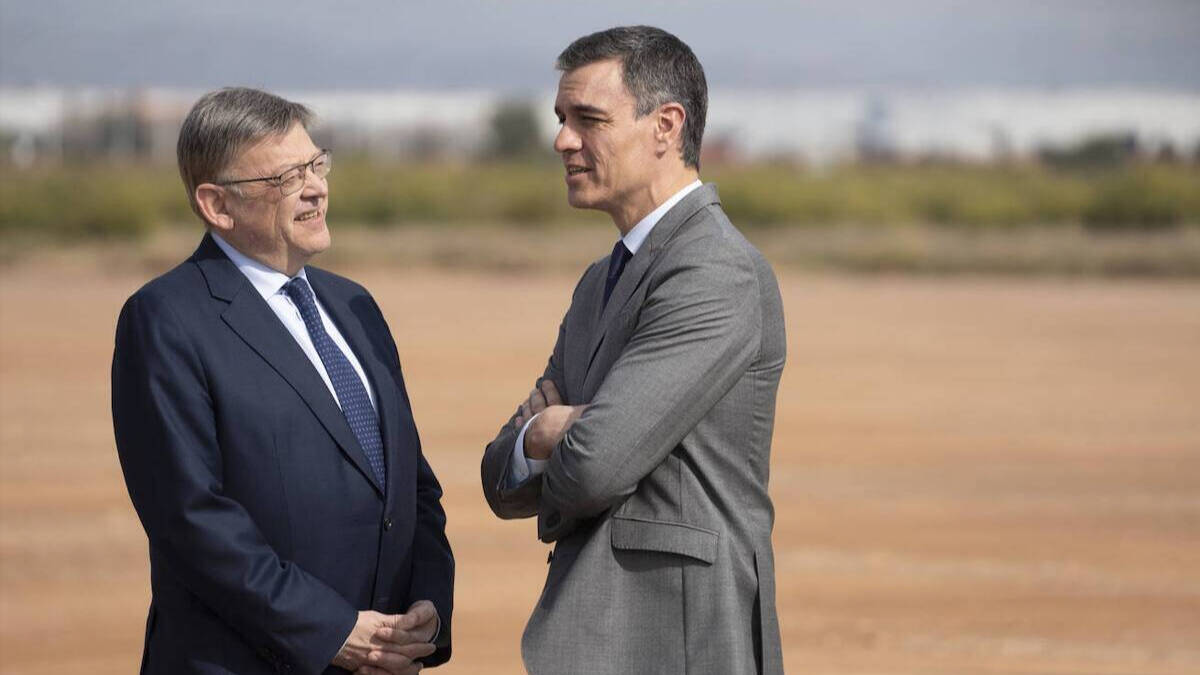 Ximo Puig con Pedro Sánchez