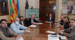  Castelló y CD Castellón trabajarán para avanzar en el convenio de cesión de uso del Castalia 
