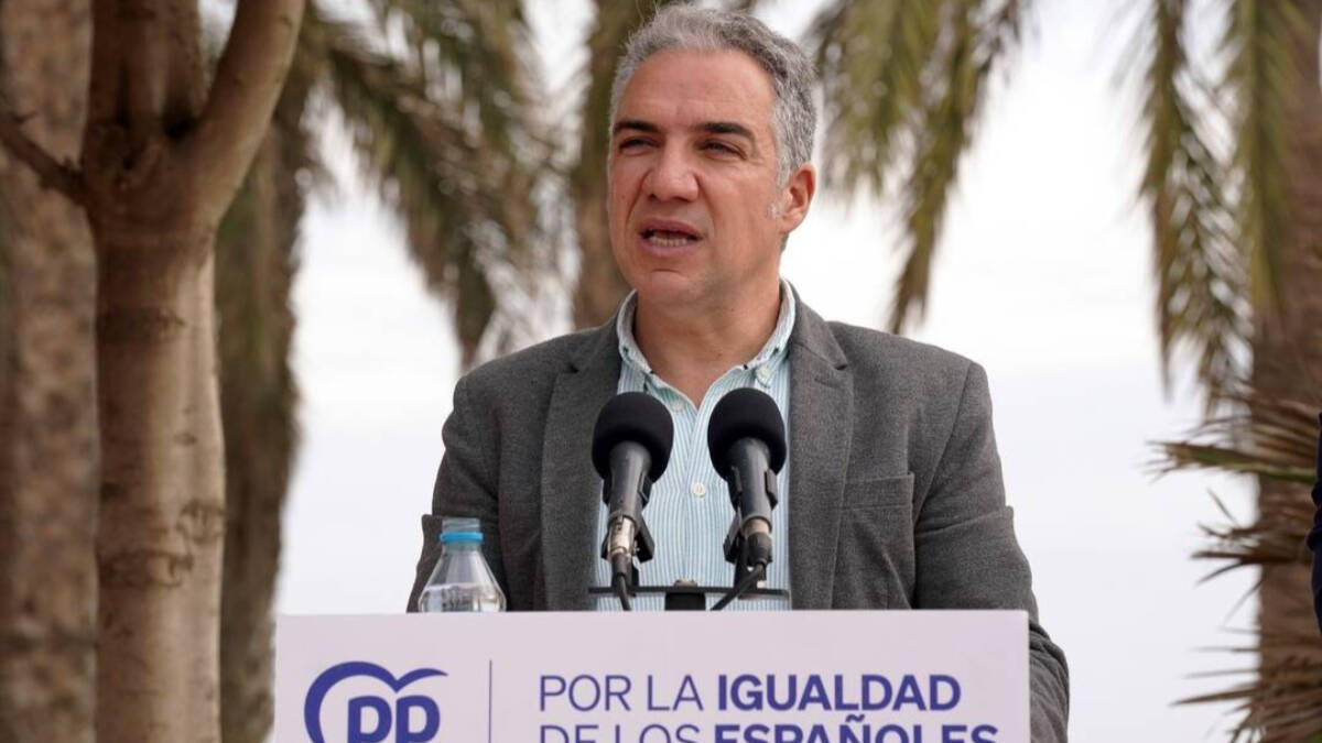 El vicesecretario de Coordinación Autonómica y Local y Análisis Electoral del Partido Popular, Elías Bendodo