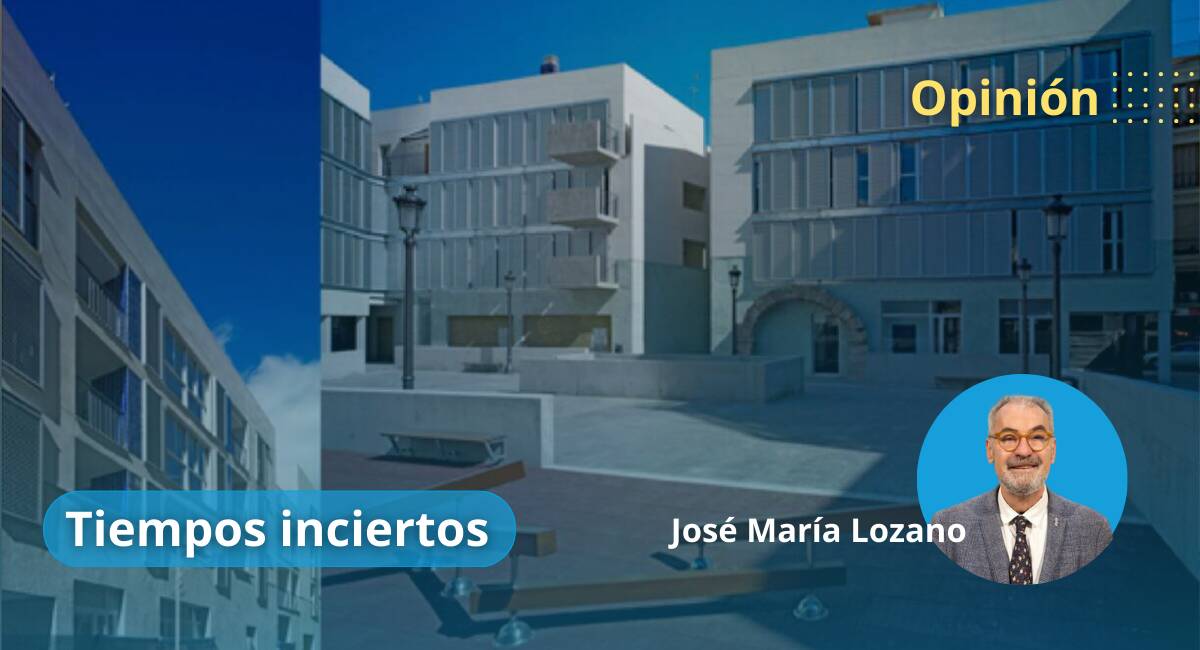  Viviendas construidas mediante concurso público de proyecto y obra por el IVVSA hace algo más de una década. Plaza del Árbol. Valencia