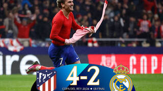 Atlético 4 - 2 Real Madrid: Griezmann tumba al campeón y hace soñar al Atleti