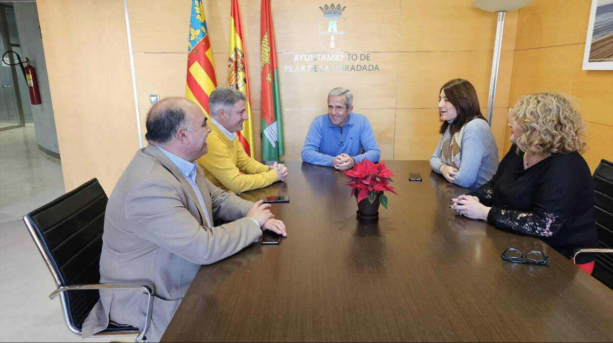 Reunión entre los alcaldes de Orihuela y Pilar de la Horadada