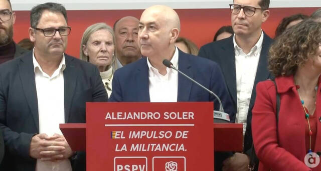 Alejandro Soler ofilializa su candidatura para suceder a Ximo Puig con el apoyo del 'abalismo'