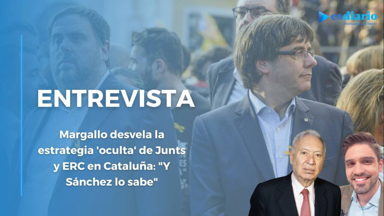 Al fondo de la imagen se ve a Carles Puigdemont y a Oriol Junqueras