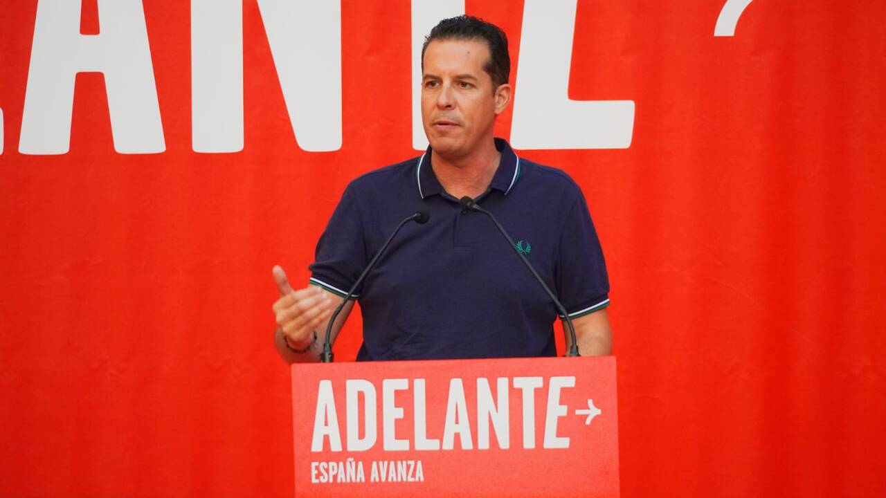 Ruben Alfaro, portavoz de la Ejecutiva del PSPV y alcalde de Elda.