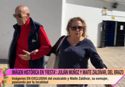 Julián Muñoz, de la mano de Zaldívar mientras Pantoja se refugia en su público