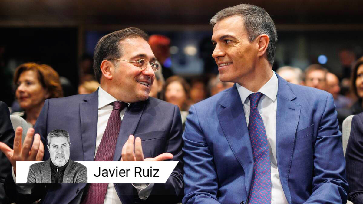 El presidente del Gobierno, Pedro Sánchez, junto al ministro de Asuntos Exteriores, José Manuel Albares.