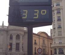La provincia de Valencia registra las temperaturas más altas de Europa