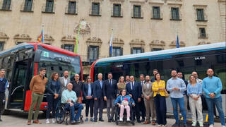 Más 'electrobuses' en Alicante: 23 eléctricos y 25 híbridos