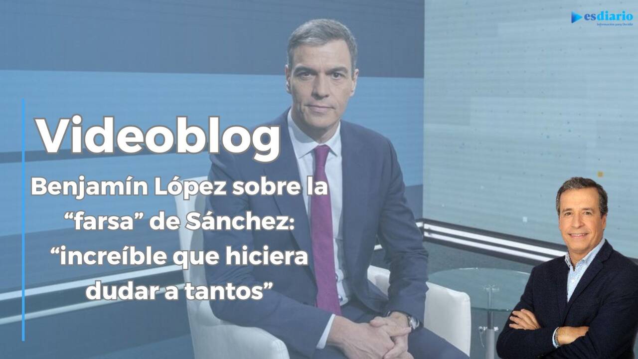 Al fondo de la imagen se ve a Pedro Sánchez, presidente del Gobierno