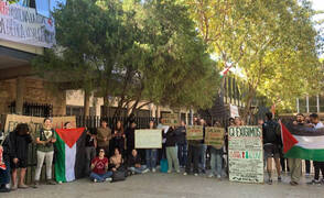 Cierran la acampada universitaria pro Palestina de Valencia tres semanas después
