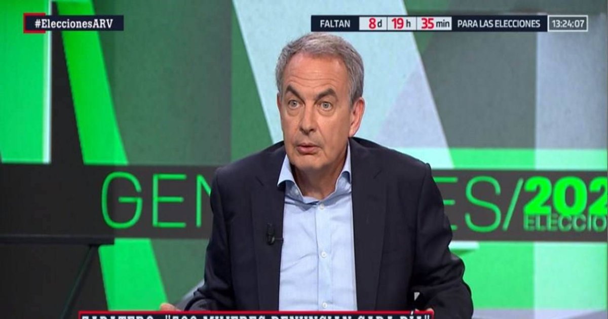 Un desquiciado Zapatero da dos manotazos a Ferreras en directo y se hace  viral