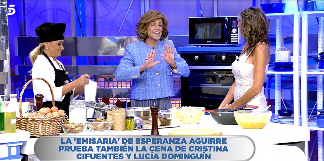 Cristina Cifuentes, Esperanza Aguirre y Paz Padilla