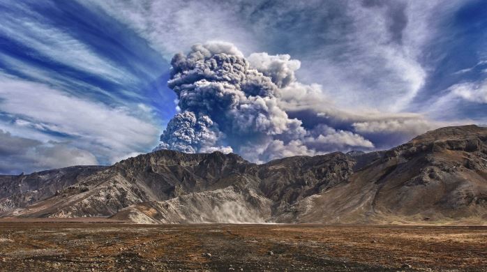  la erupción del volcán Eyjafjallajokull