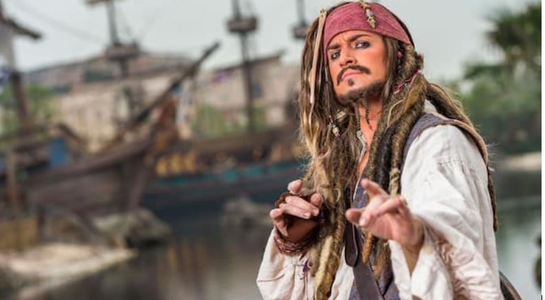 Jack Sparrow,  Johnny Depp 