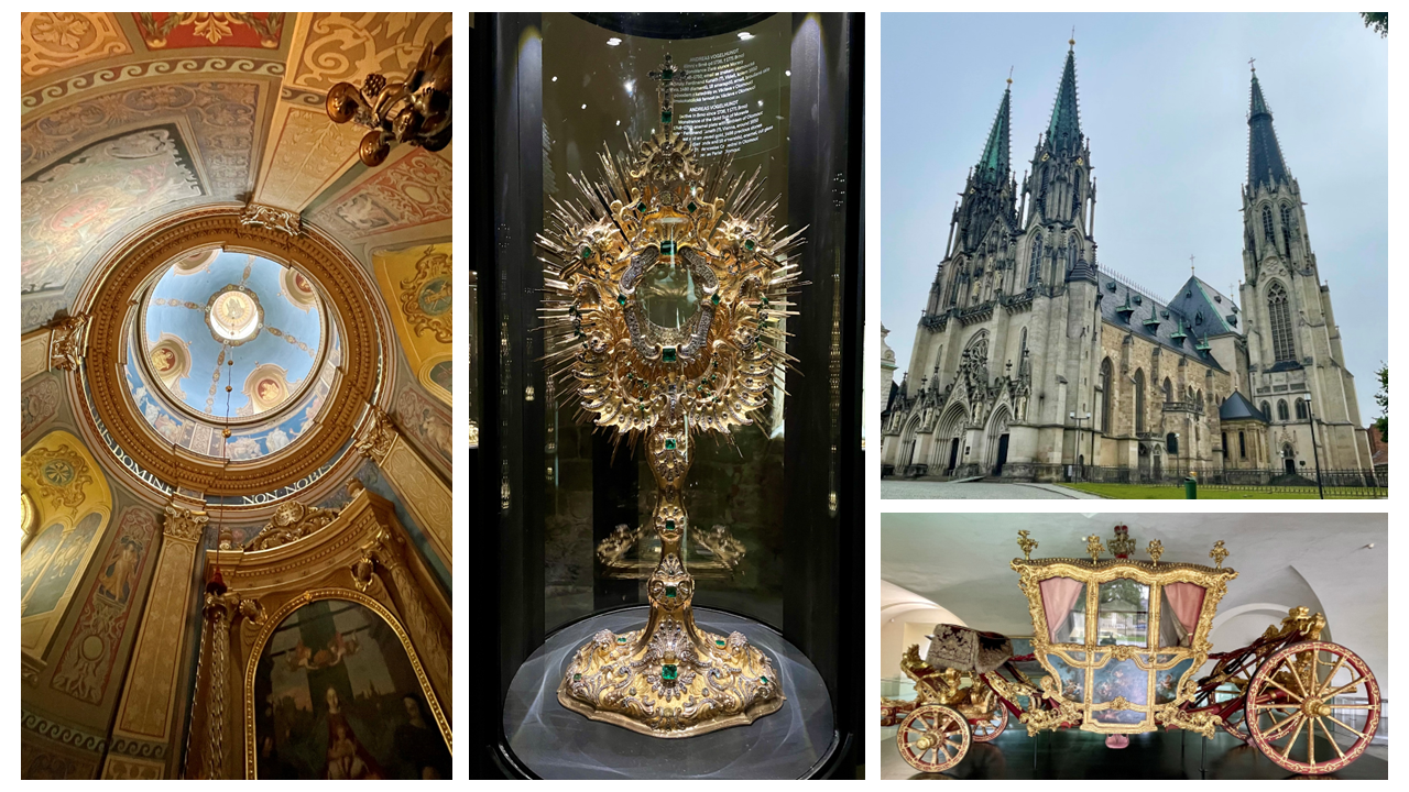 Catedral de San Venceslao y museo archidiocesis Olomouc (Chequia) - Collage de Victoria Peñalver - Esdiario.com