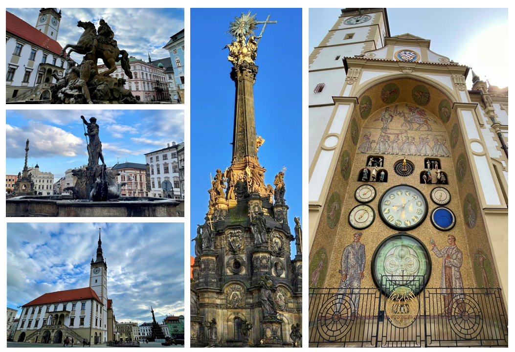 Plaza Alta Olomouc (Chequia) - Collage de Victoria Peñalver - Esdiario.com