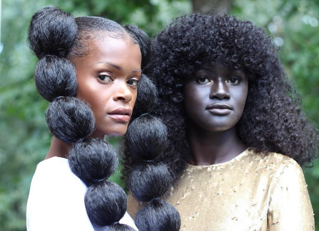 La modelo más negra del mundo reivindica la belleza de su piel - ESdiario