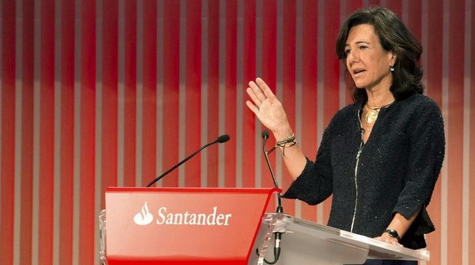 Ana Botín presenta la nueva Cuenta 1,2.3 del Banco Santander.