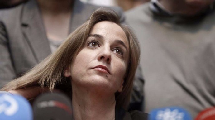 Tania Sánchez puede complicarle la campaña a Pablo Iglesias.
