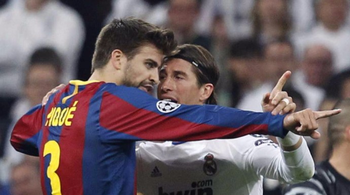 El capitán del Real Madrid frenó las constantes acusaciones del jugador del FC Barcelona.