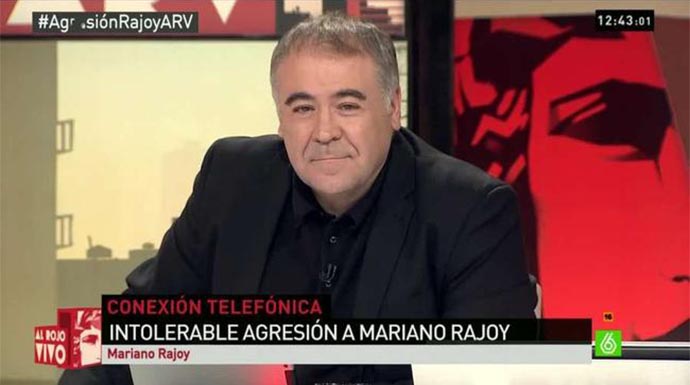 Antonio García Ferreras entrevistó por primera vez a Mariano Rajoy en "Al rojo vivo".