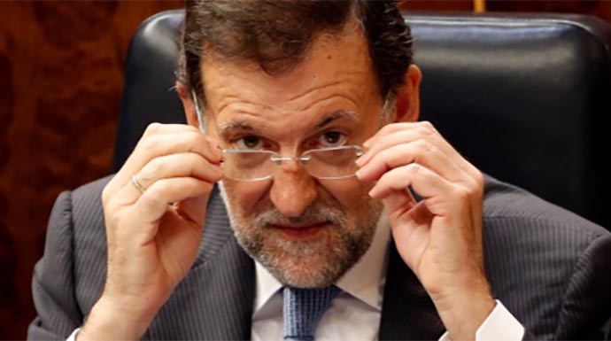 Mariano Rajoy perdió sus gafas en el incidente violento de Pontevedra. 