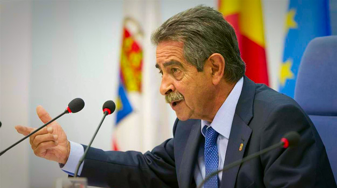 El presidente cántabro, Miguel Ángel Revilla.