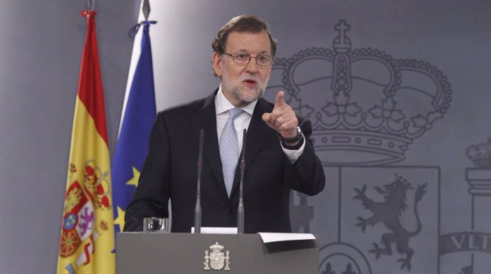 Rajoy habló de un Gobierno de "amplio espectro".