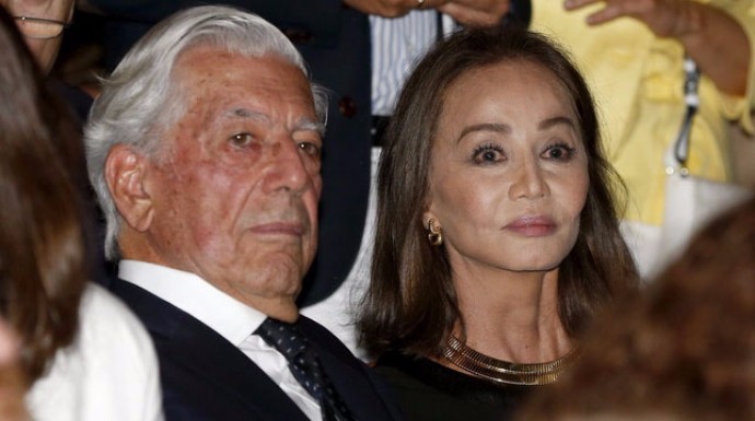 Vargas Llosa e Isabel Preysler.