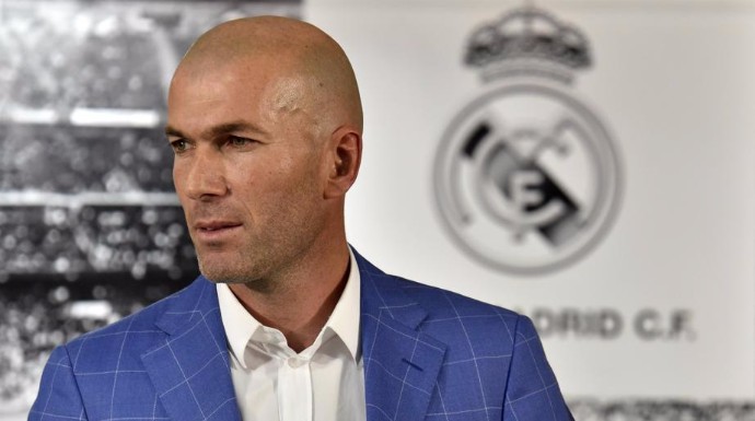 Zinedine Zidane es el nuevo entrenador del Real Madrid.