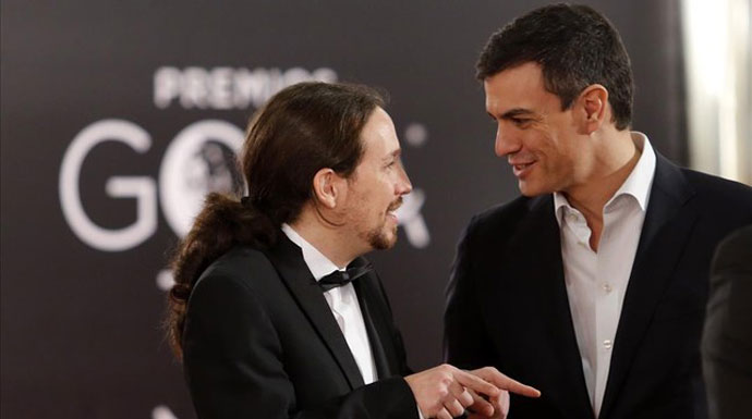 Cuanto más tarda Sánchez en negociar, más terreno pierde frente a Podemos.
