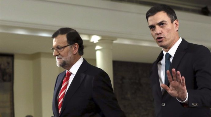 Rajoy se prepara para los golpes bajos de Sánchez.