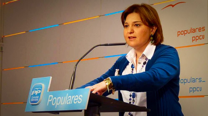 Isabel Bonig, presidenta del PPCV.