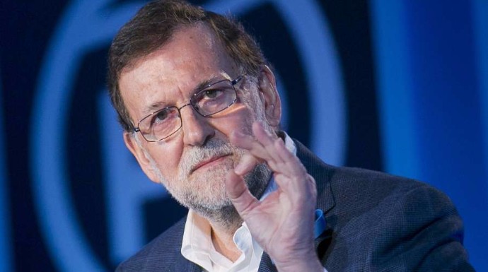 Rajoy, durante el acto del pasado fin de semana en Sevilla.