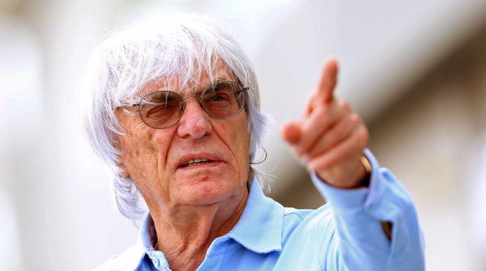 Bernie Ecclestone, director ejecutivo de la Fórmula 1.