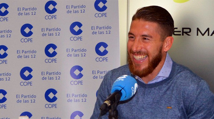 El capitán del Real Madrid, Sergio Ramos, acudió a la COPE para comentar el impredecible final de temporada.