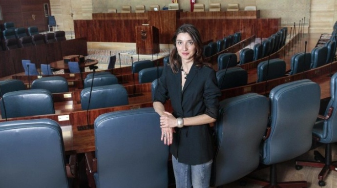 La jueza Pilar Llop, en la Asamblea de Madrid