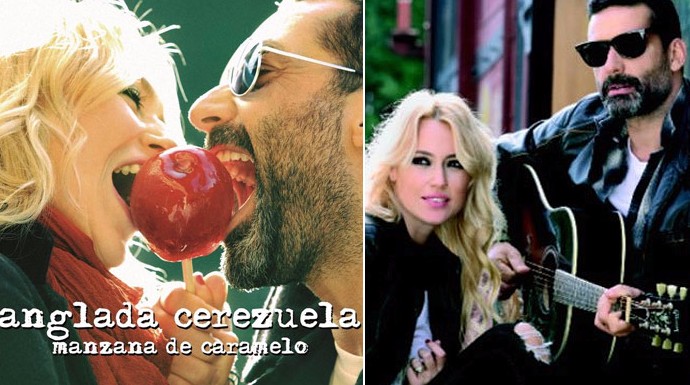 Jaime Anglada y Carolina Cerezuela cantan "Manzana de caramelo"
