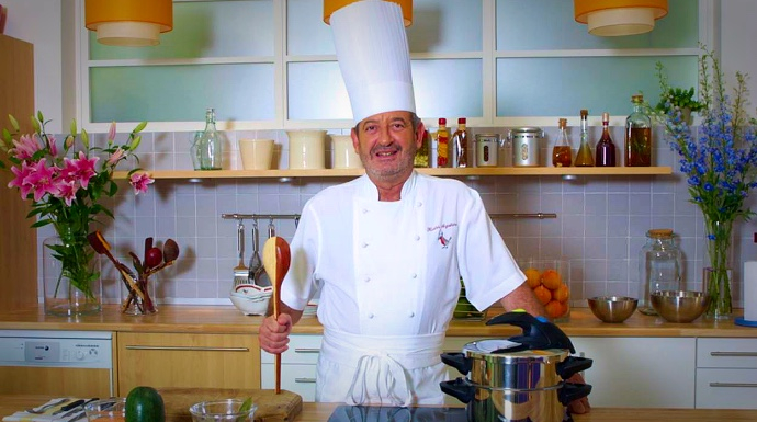 El popular y televisivo cocinero, Karlos Arguiñano. 