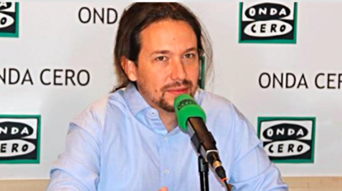 Pablo Iglesias, en una entrevista en Onda Cero. 