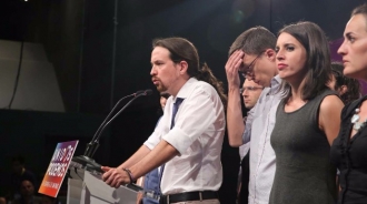 La sonrisa de Podemos se vuelve llanto con el mayor fracaso electoral del 26-J