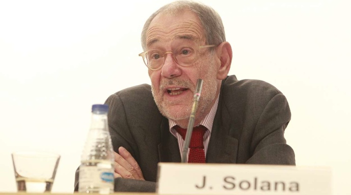 El ex ministro socialista Javier Solana