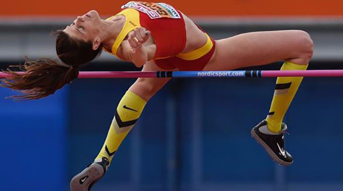 Ruth Beitia hace historia y gana su tercer oro consecutivo en un Europeo.