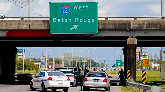 Un nuevo ataque a policías, esta vez en Luisiana. 