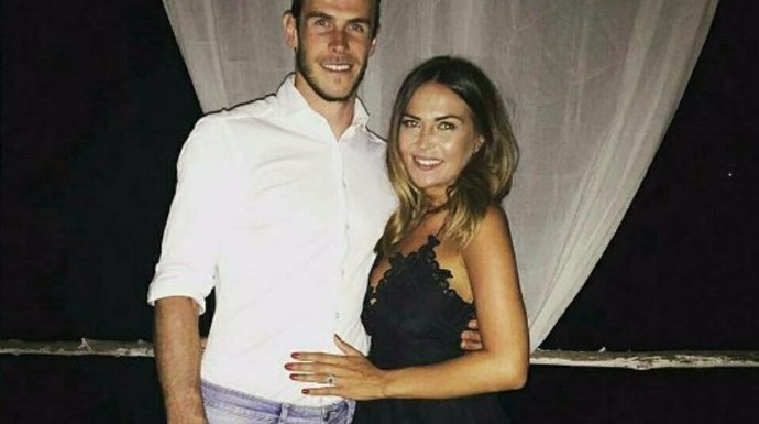 La foto que confirma el compromiso entre Gareth Bale y su novia Emma Rhys-Jones.