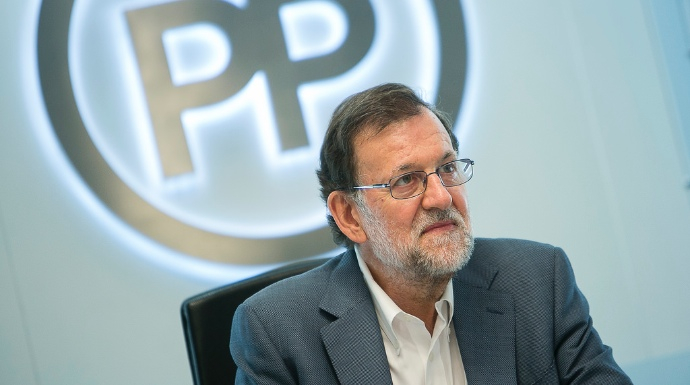 Rajoy, en un acto del PP