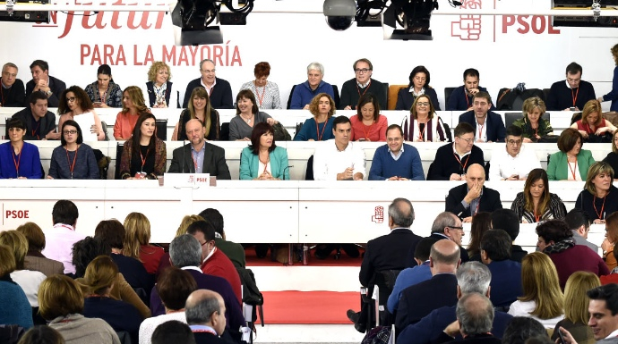 Sánchez preside una reunión del Comité Federal del PSOE